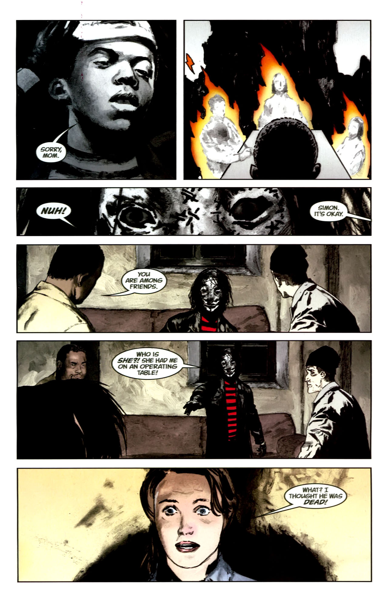 Read online Simon Dark comic -  Issue #3 - 4