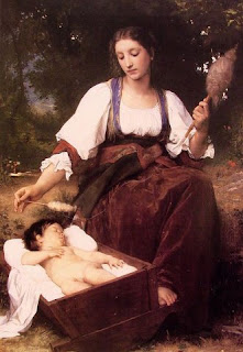 Lullaby di William-Adolphe Bouguereau