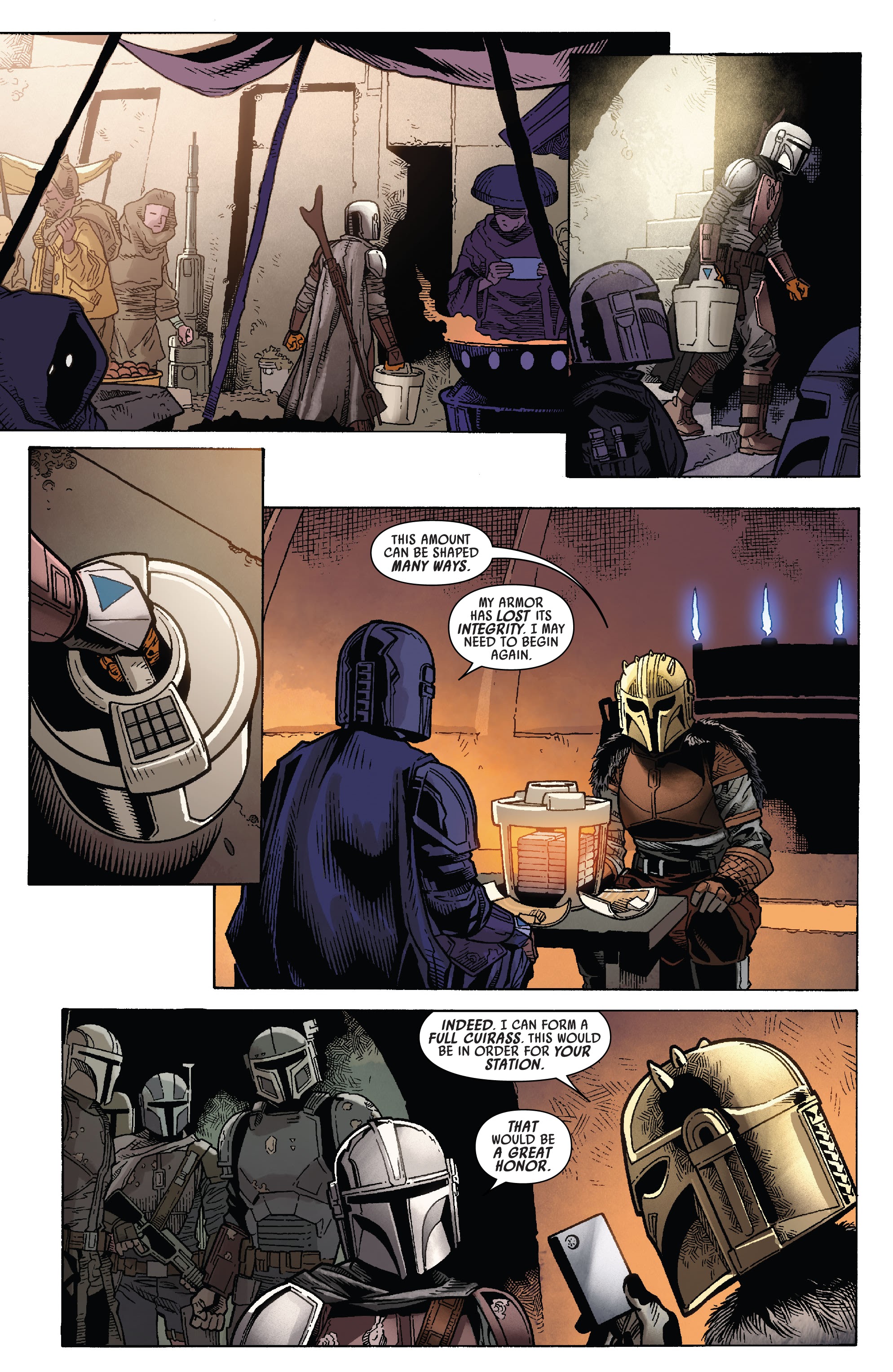 Read online Star Wars: The Mandalorian comic -  Issue #3 - 8