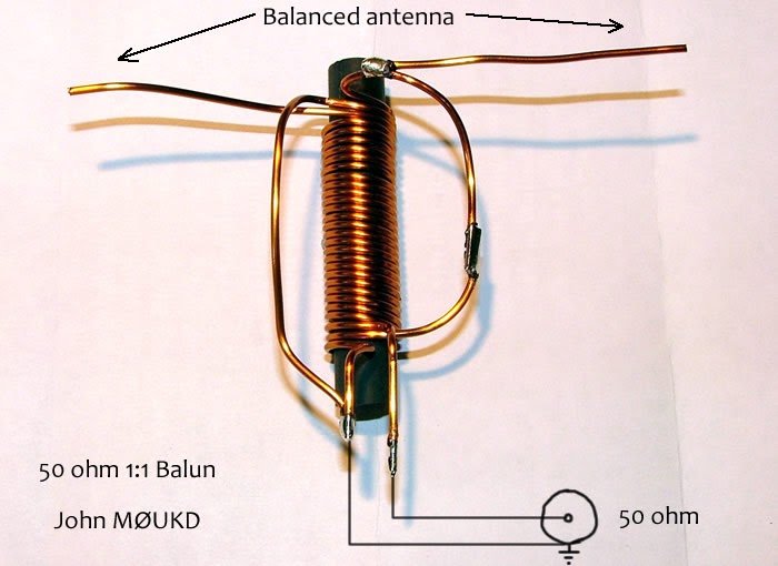 20dB Over 9: 1:1 Balun for HF wire dipoles