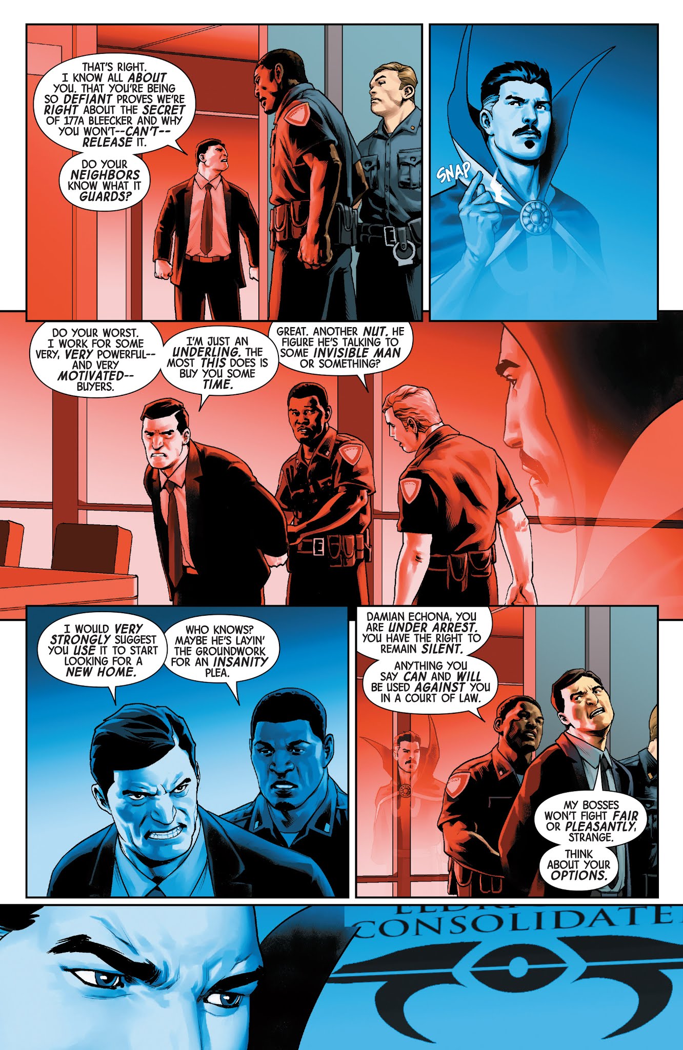 Read online Doctor Strange (2018) comic -  Issue #9 - 12