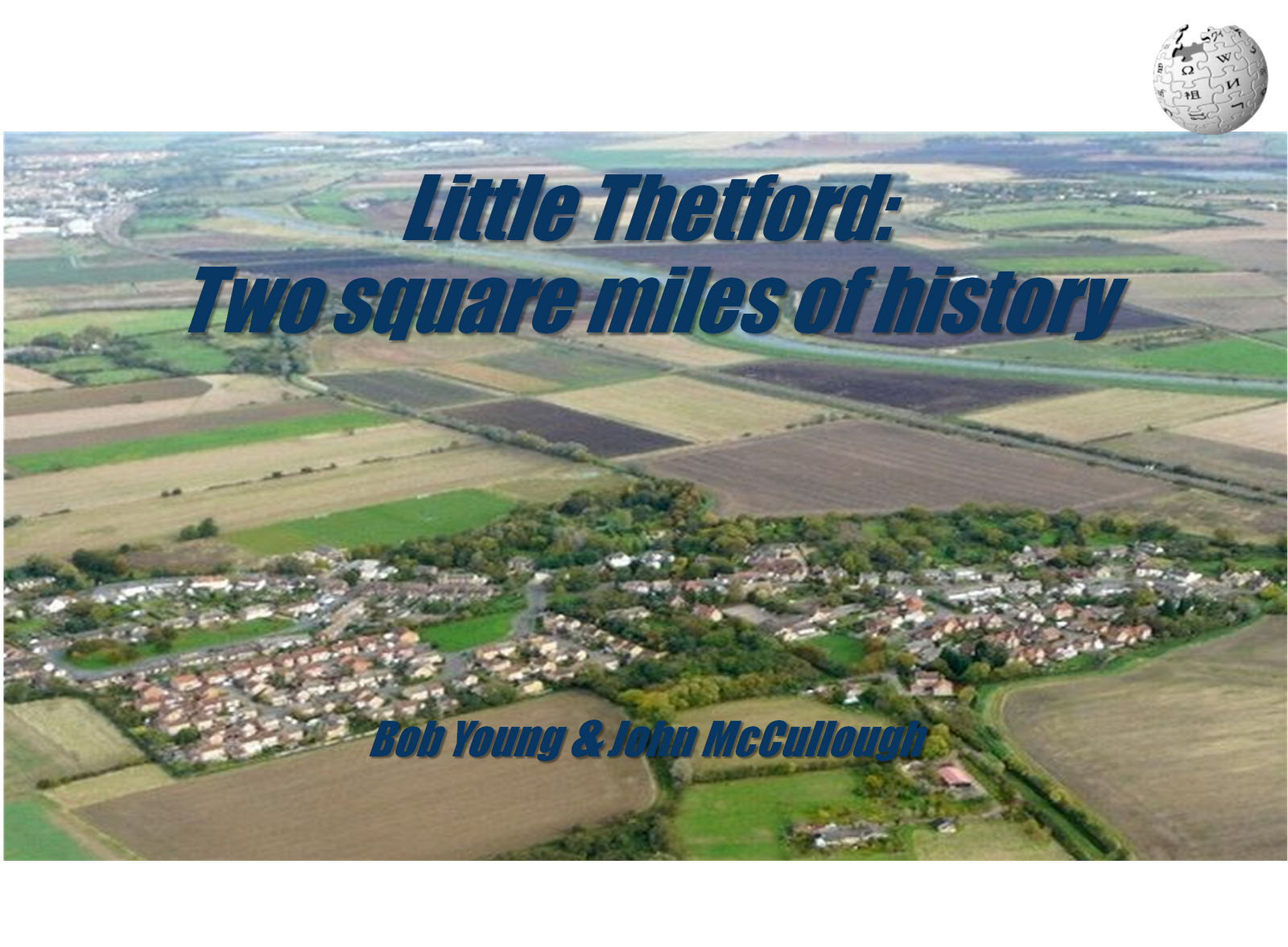 Preparing to teach course Little Thetford on the map!