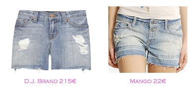 Shorts y bermudas: D.J.Brand 215€ - Mango 22€