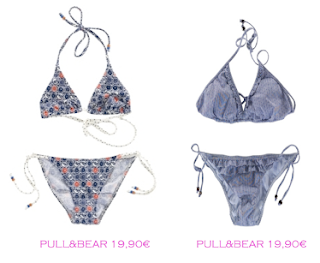 Comparativa precios bikinis para delgadas: Pull&Bear 19,90€ vs Pull&Bear 19,90€
