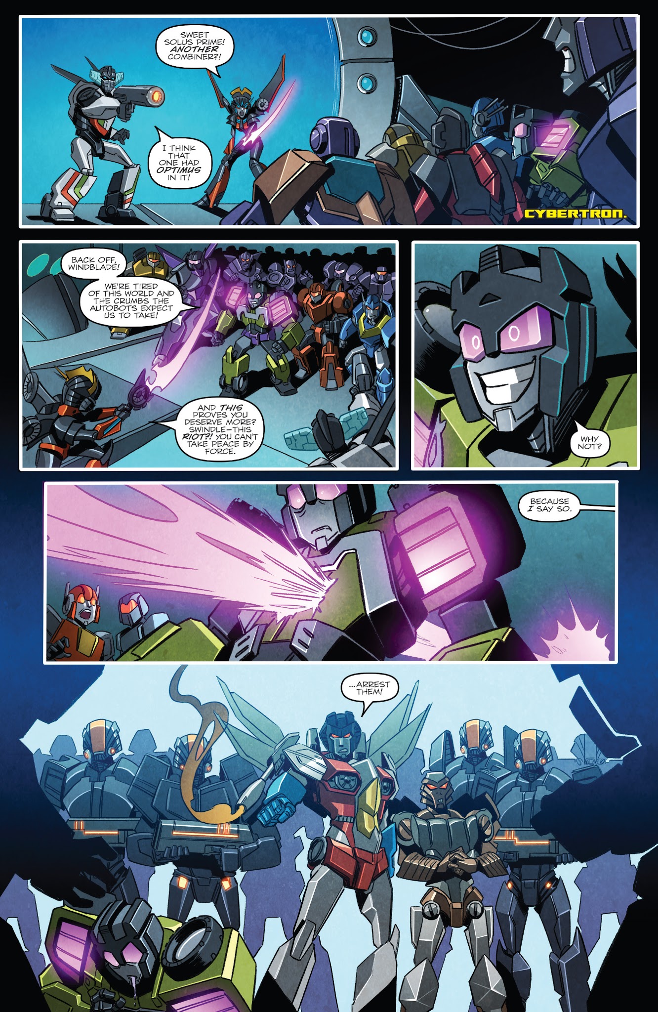 Read online The Transformers: Windblade (2018) comic -  Issue # TPB - 155