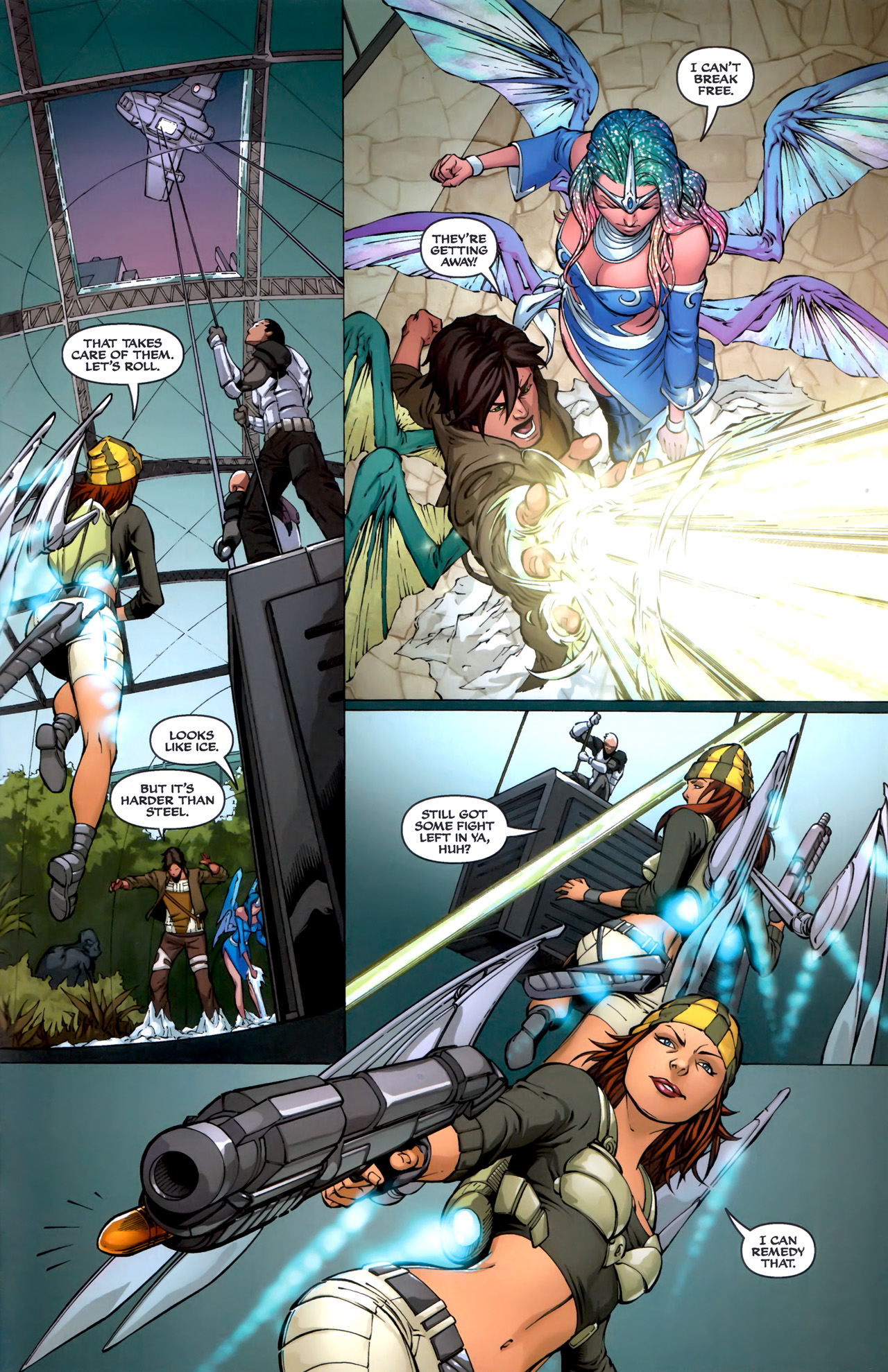Read online Michael Turner's Soulfire (2009) comic -  Issue #3 - 27