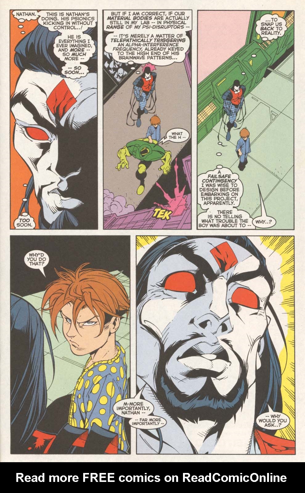 Read online X-Man comic -  Issue #-1 - 17