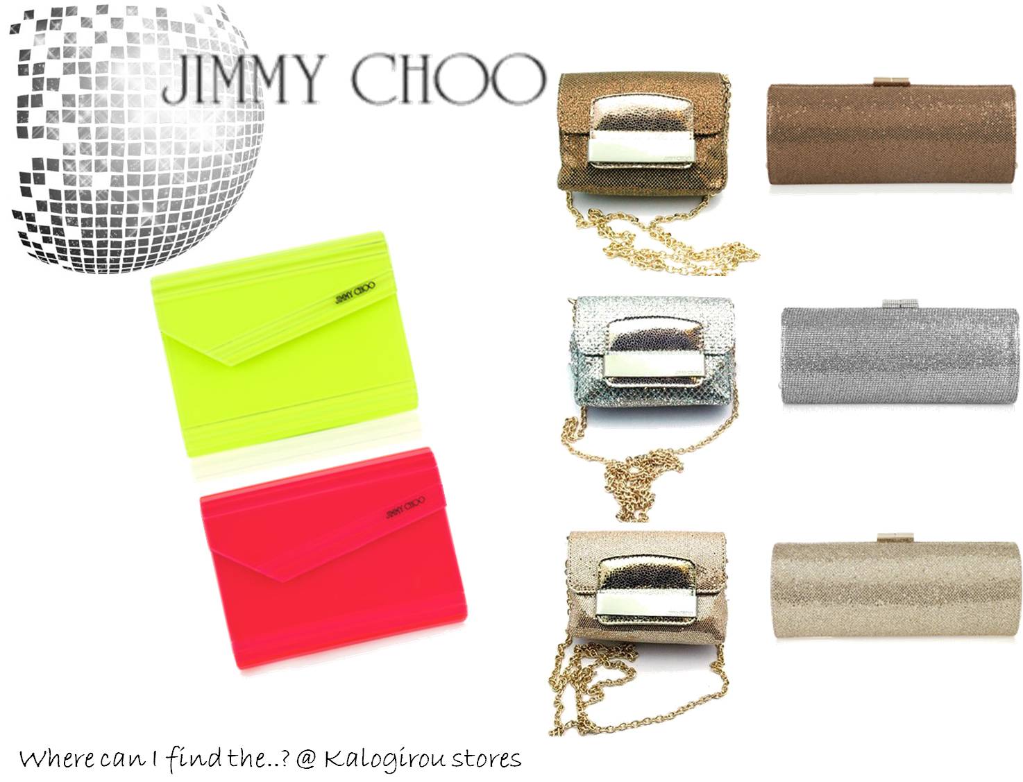 Where can I find the...? The clutch bag