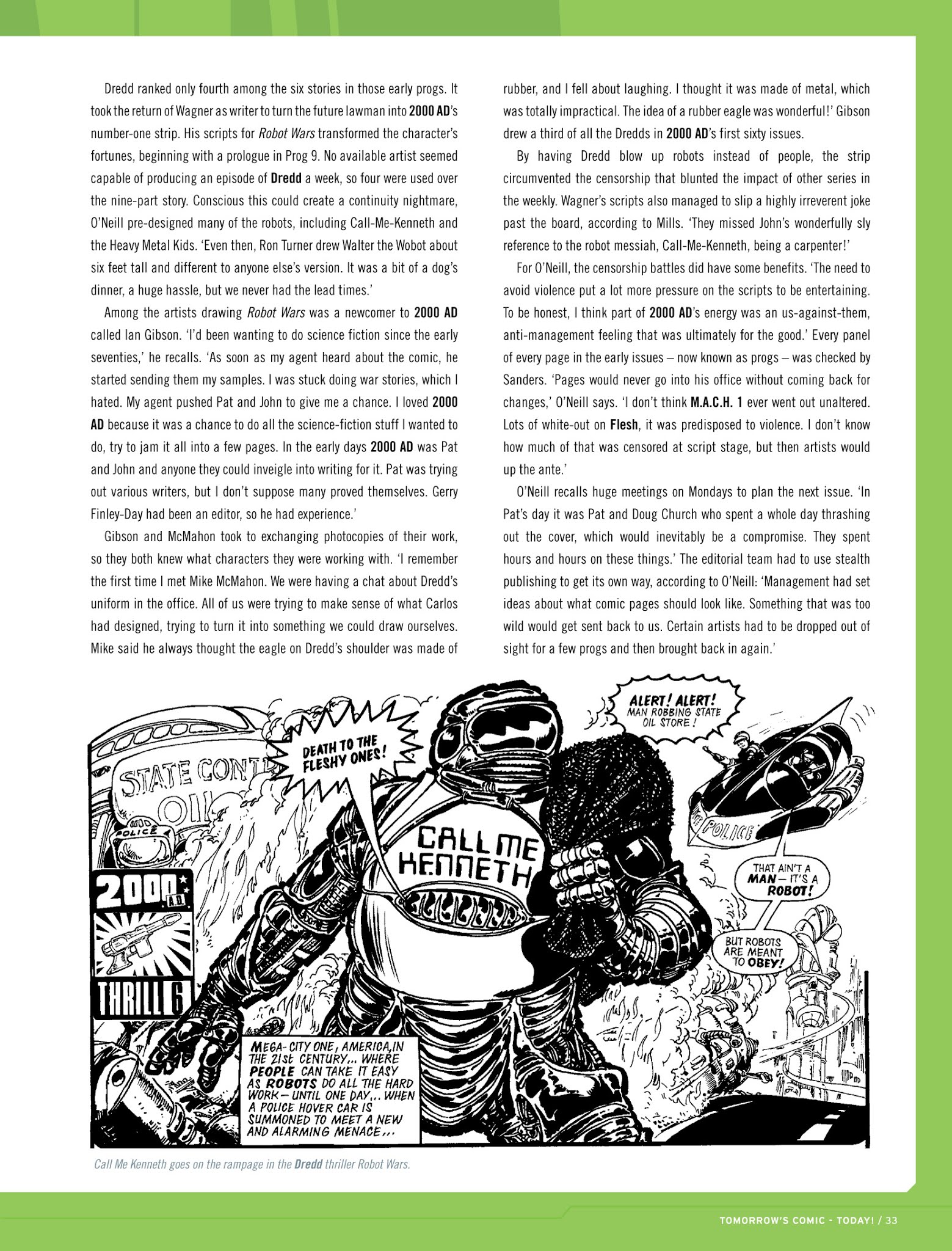 Read online Thrill-Power Overload: Forty Years of 2000 AD: Revised, Updated and Expanded! comic -  Issue # TPB (Part 1) - 34