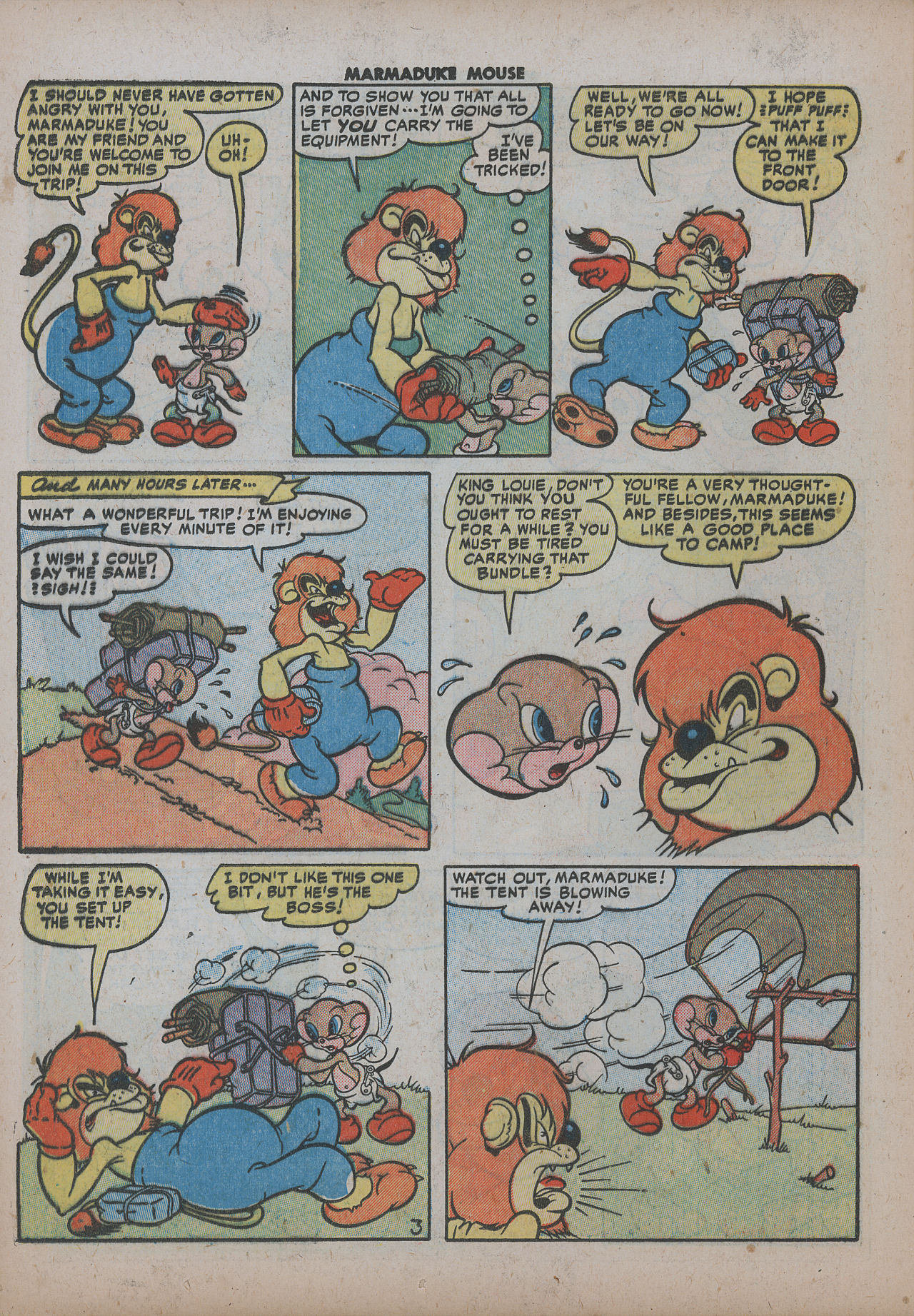Read online Marmaduke Mouse comic -  Issue #23 - 28
