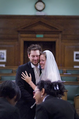 emotional-couple-at-camden-registry-office couple emotional at camden register office