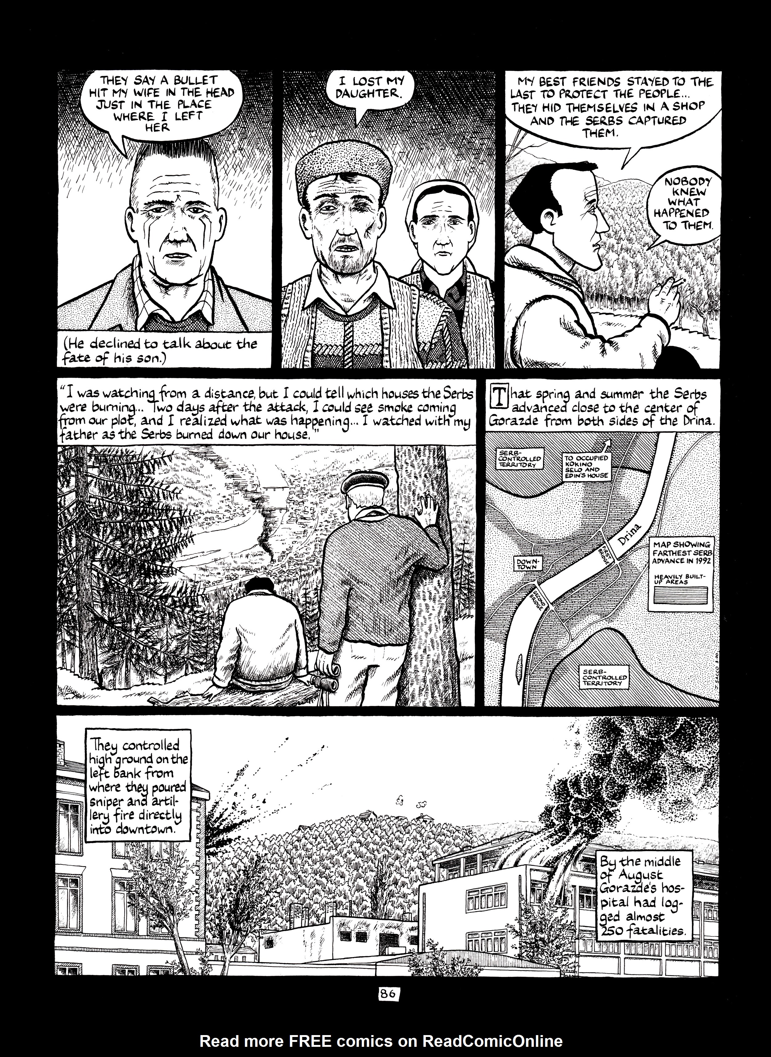Read online Safe Area Goražde comic -  Issue # TPB (Part 2) - 27