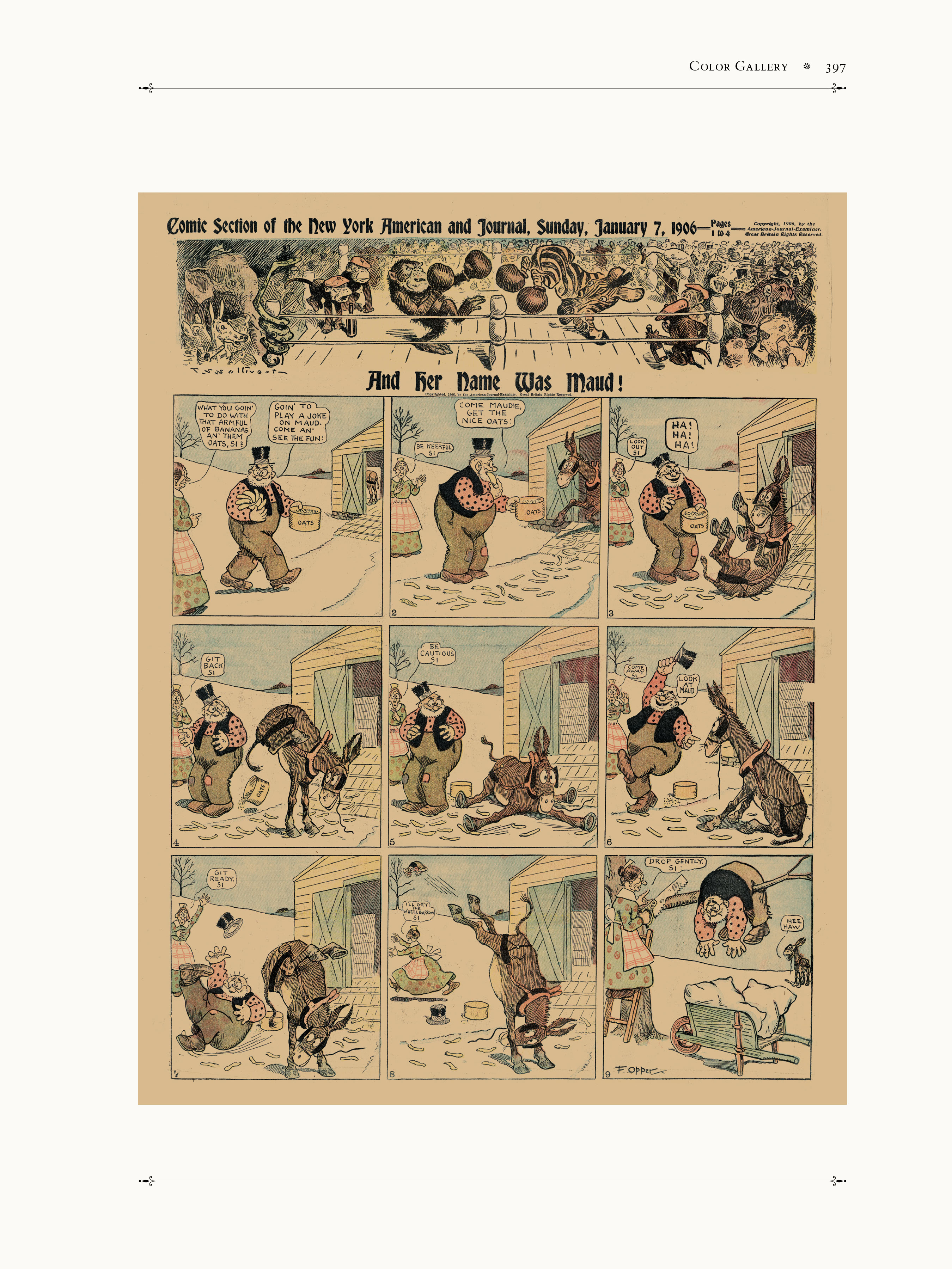 Read online A Cockeyed Menagerie: The Drawings of T.S. Sullivant comic -  Issue # TPB (Part 4) - 96