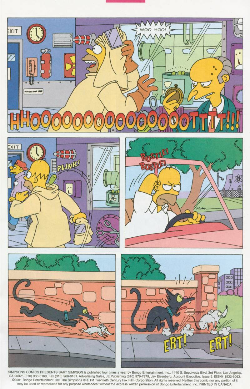 Read online Simpsons Comics Presents Bart Simpson comic -  Issue #6 - 2