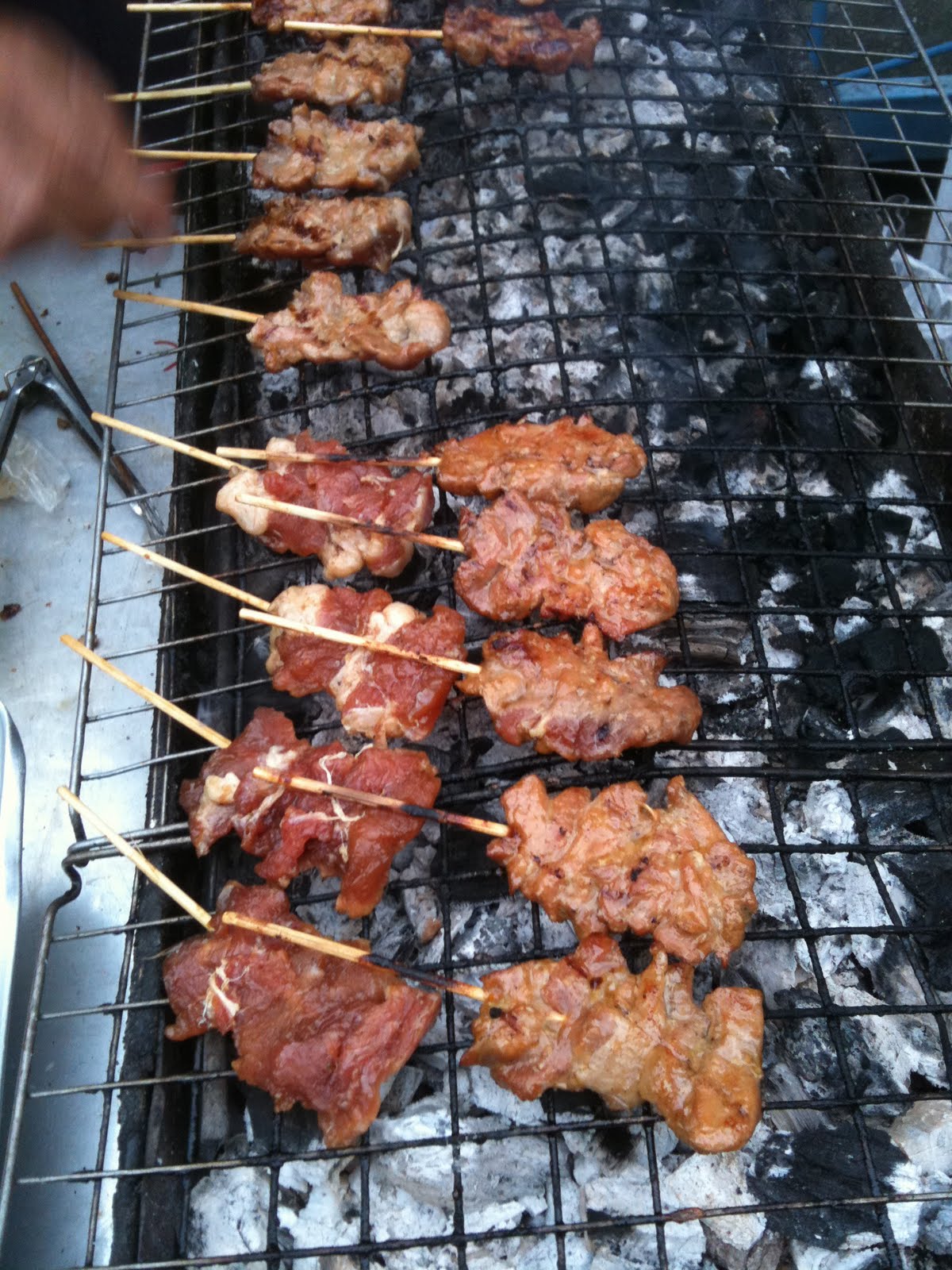 Martins in Thailand: Street meat