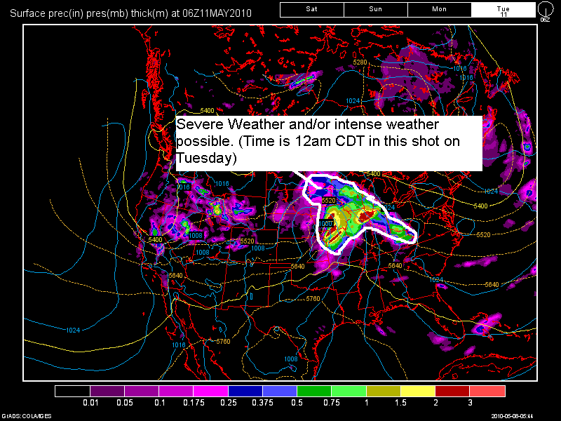 The Weather Centre 3 model pictures from Wunderground