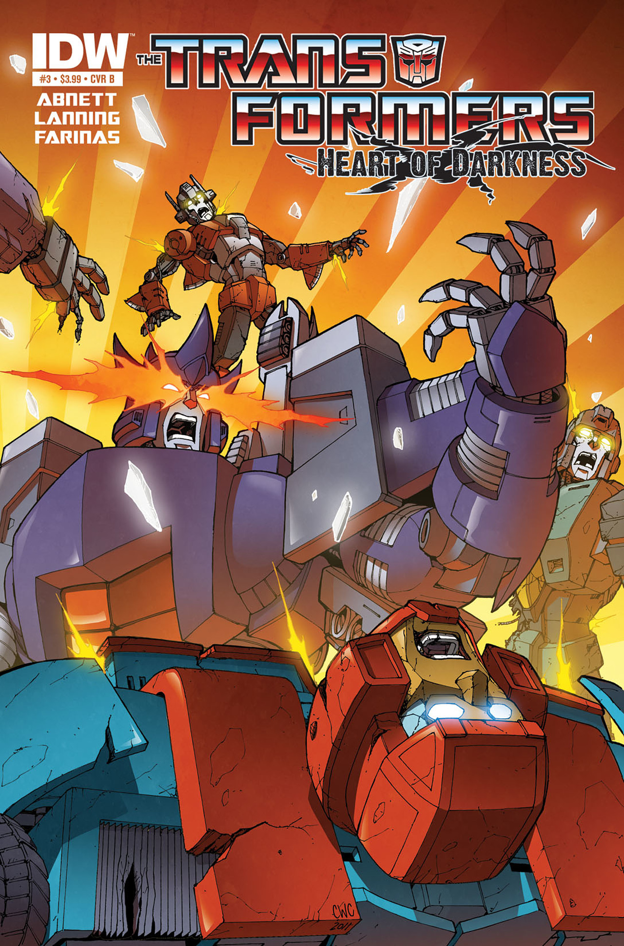 Read online Transformers: Heart of Darkness comic -  Issue #3 - 2