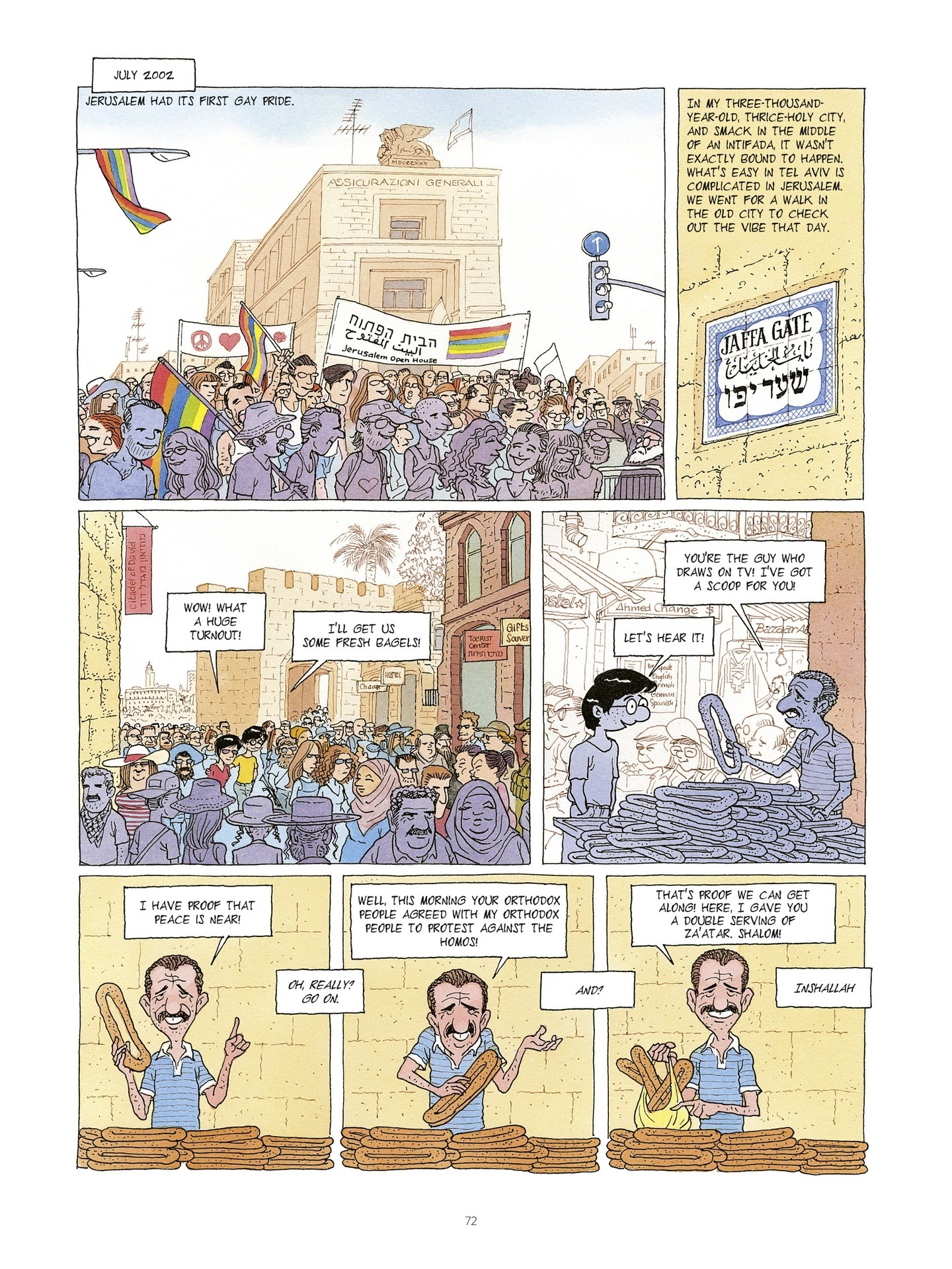 Read online Falafel With Hot Sauce comic -  Issue # TPB - 74