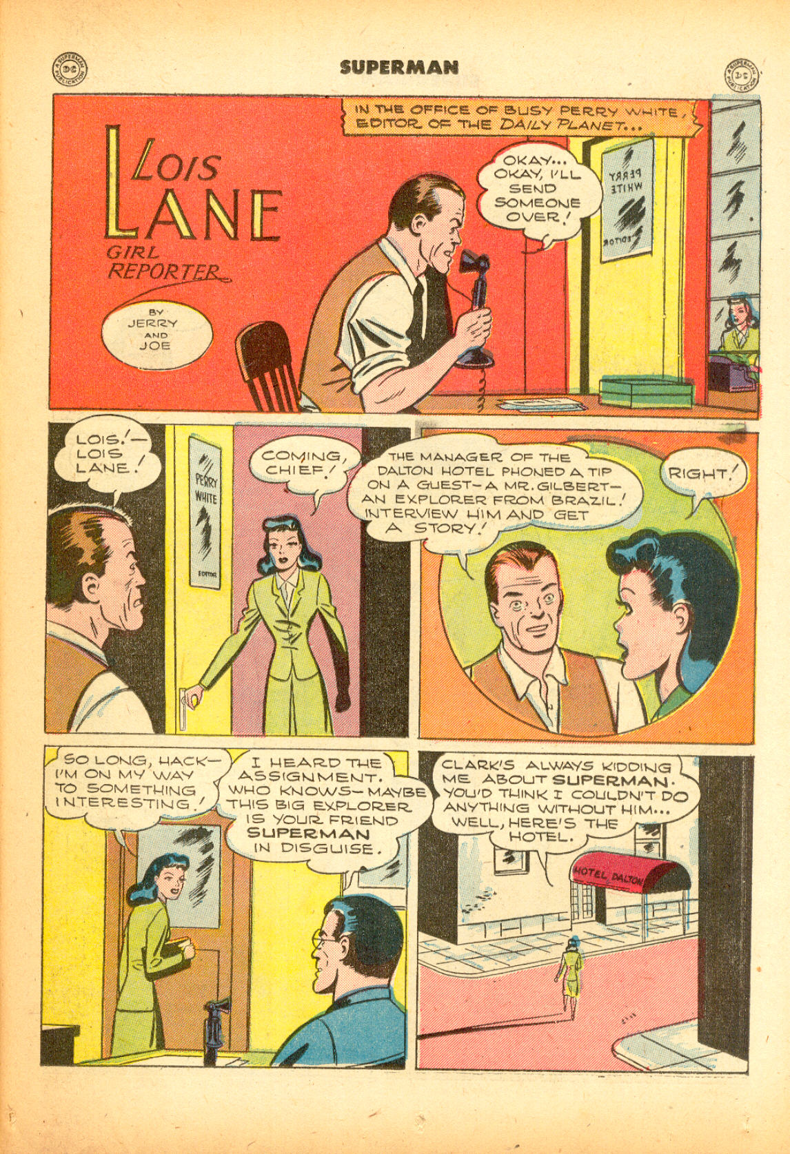 Read online Superman (1939) comic -  Issue #38 - 34