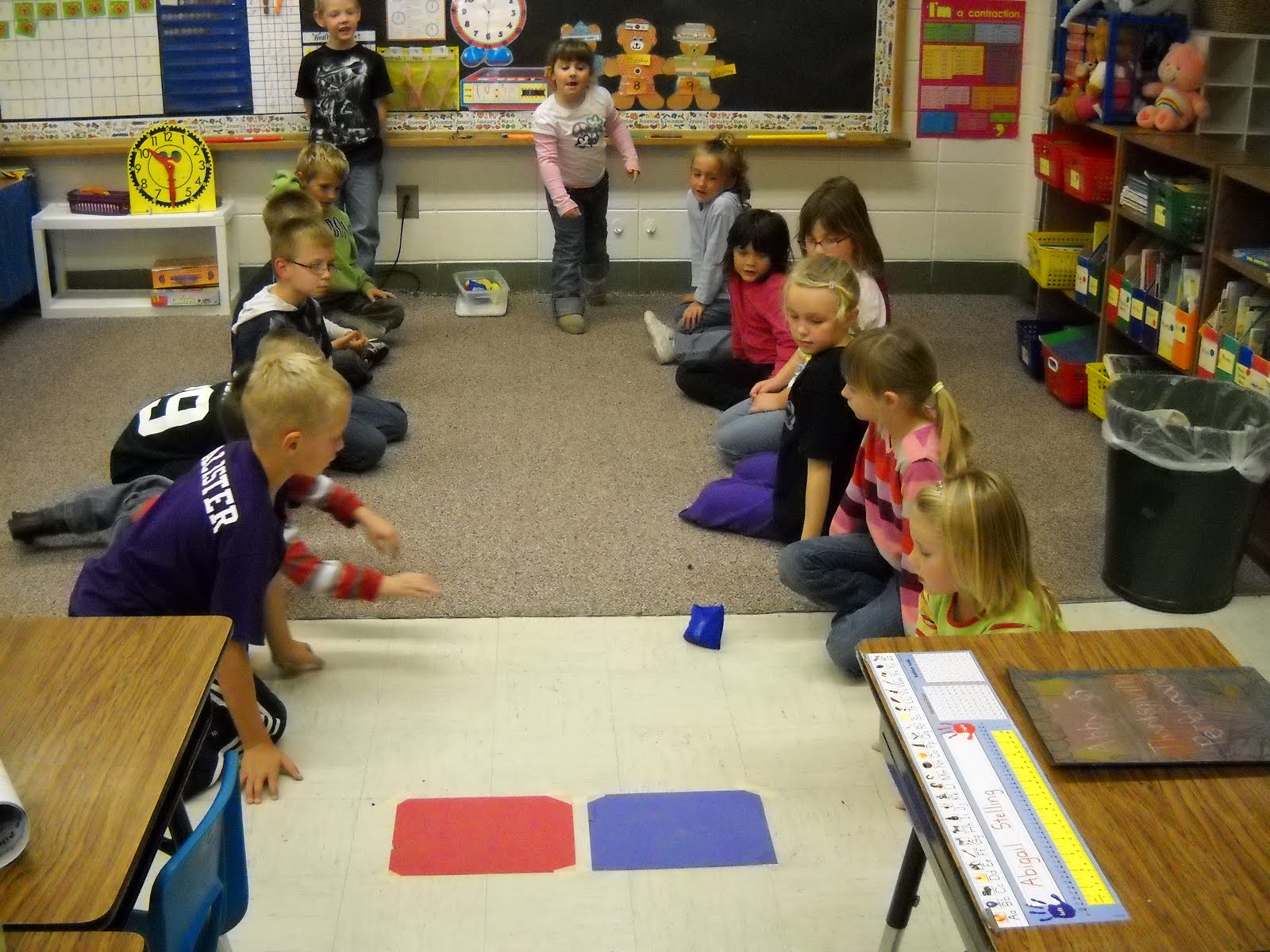 Ricke Writes... Bean Bag Math