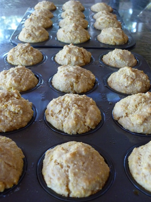 Foods For Long Life Sugar Free Miniature Whole Grain Corn Muffins with