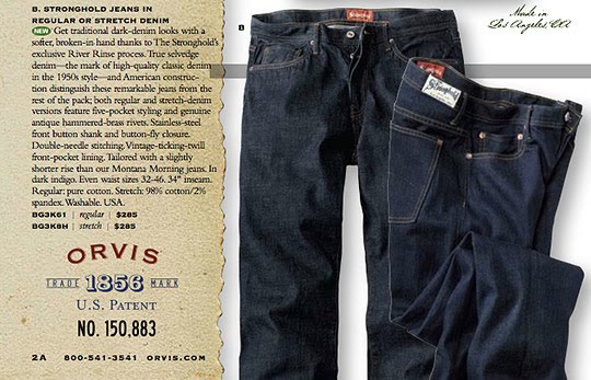 orvis 1856 jeans