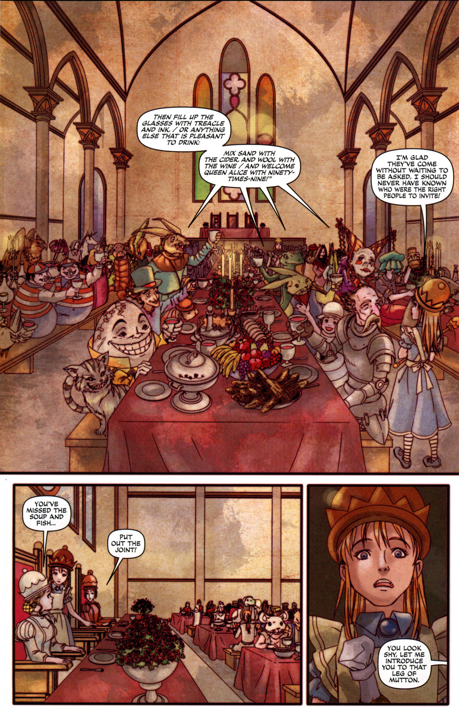 Read online The Complete Alice in Wonderland comic -  Issue #4 - 36