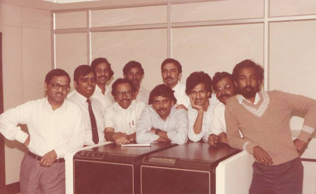 Rare And Old Picture of Infosys Founders