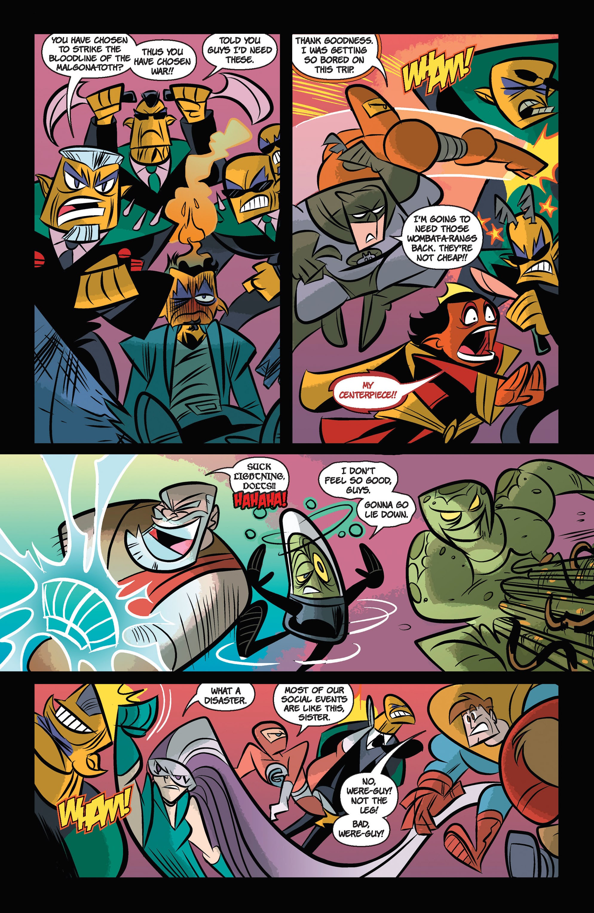 Read online Super Human Resources comic -  Issue #3 - 27