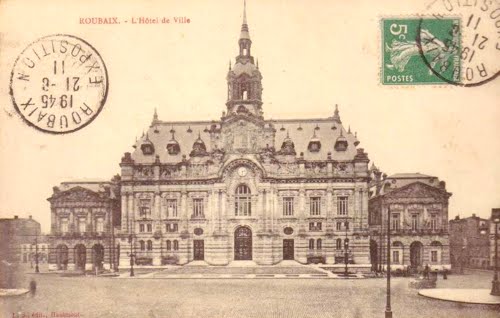 L'Hôtel de ville de Roubaix