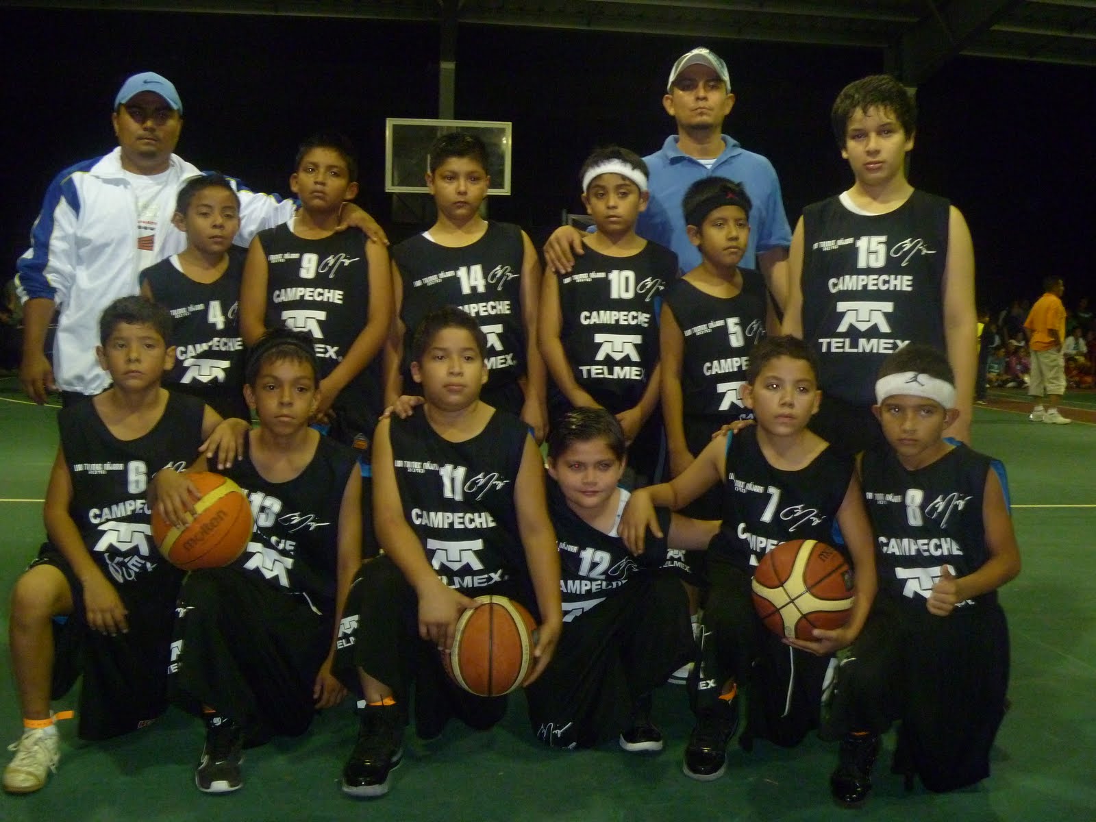 basquetbol infantil de cd.del carmen copa telmexnajera 2010 Merida