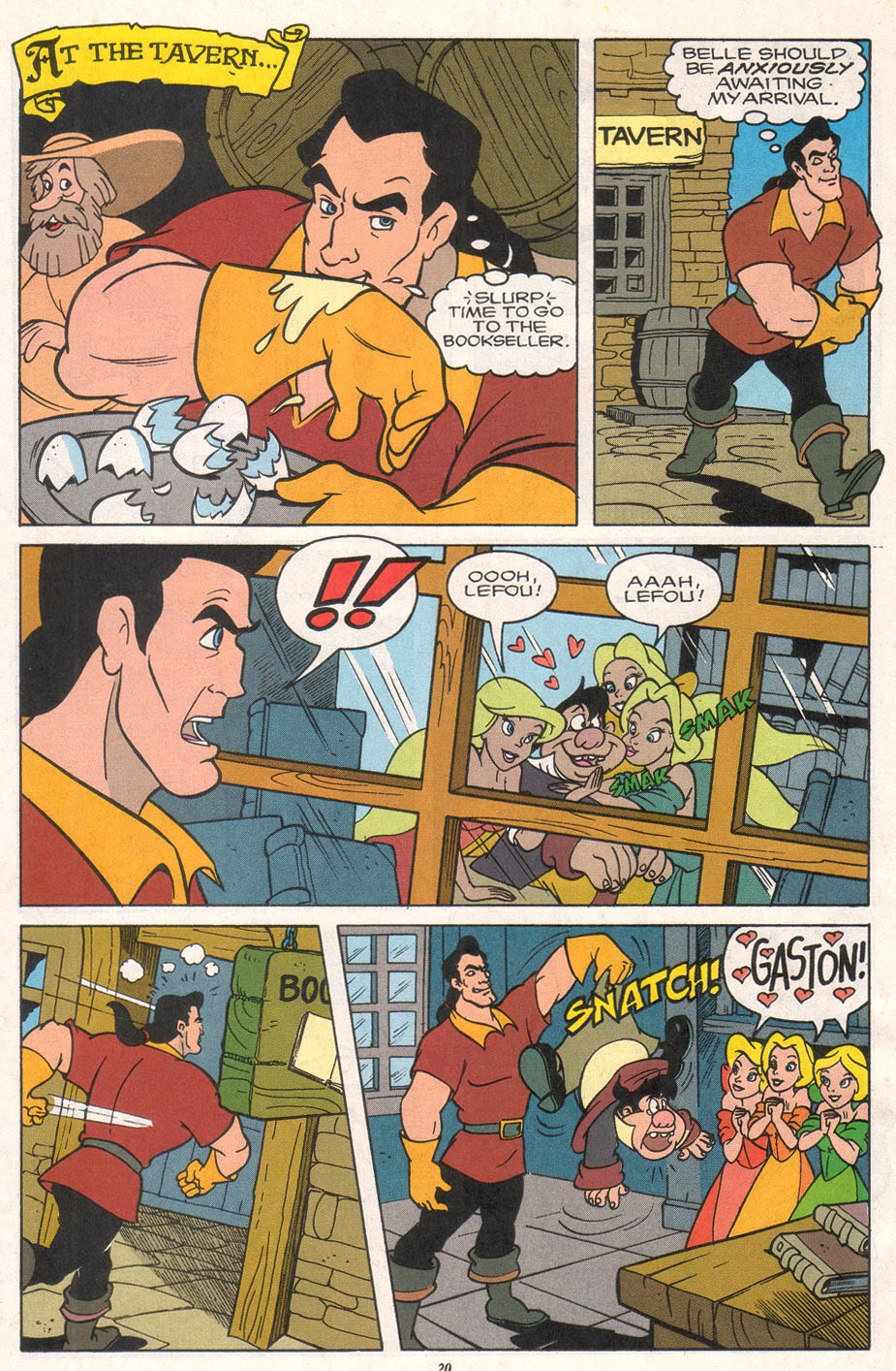 Read online Disney's Beauty and the Beast comic -  Issue #7 - 22