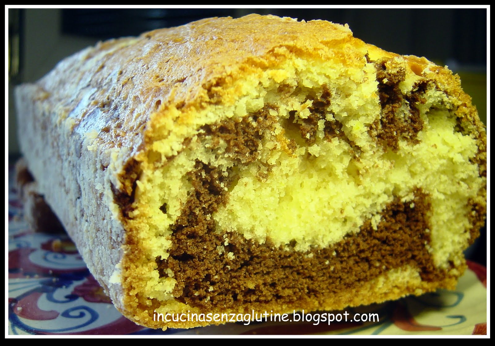 In cucina senza glutine : plumcake bicolore senza glutine