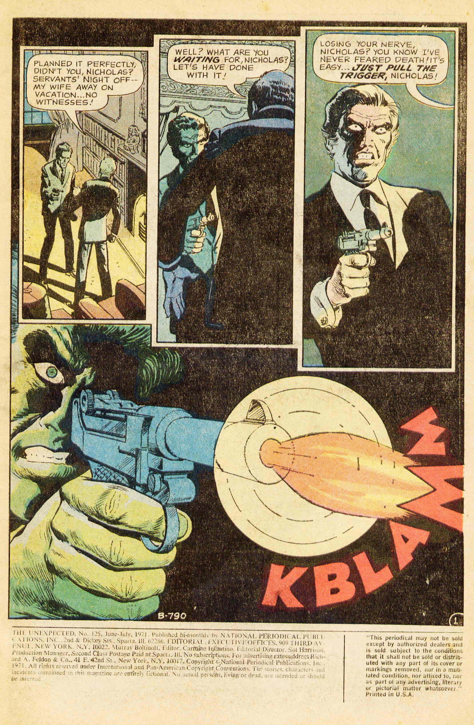 Read online Tales of the Unexpected comic -  Issue #125 - 2