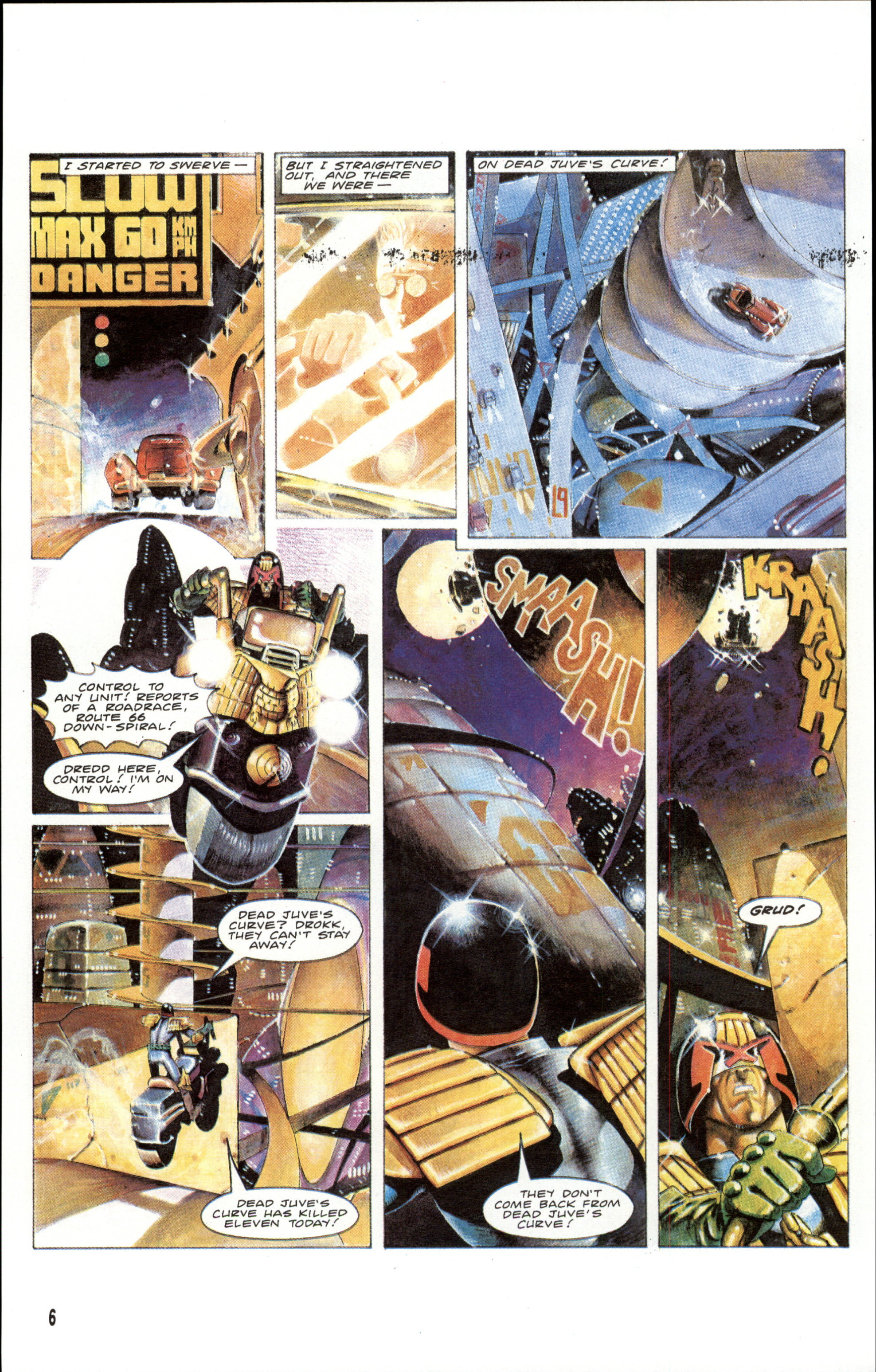 Read online Dredd Rules! comic -  Issue #7 - 8