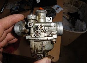 Honda express carb tuning