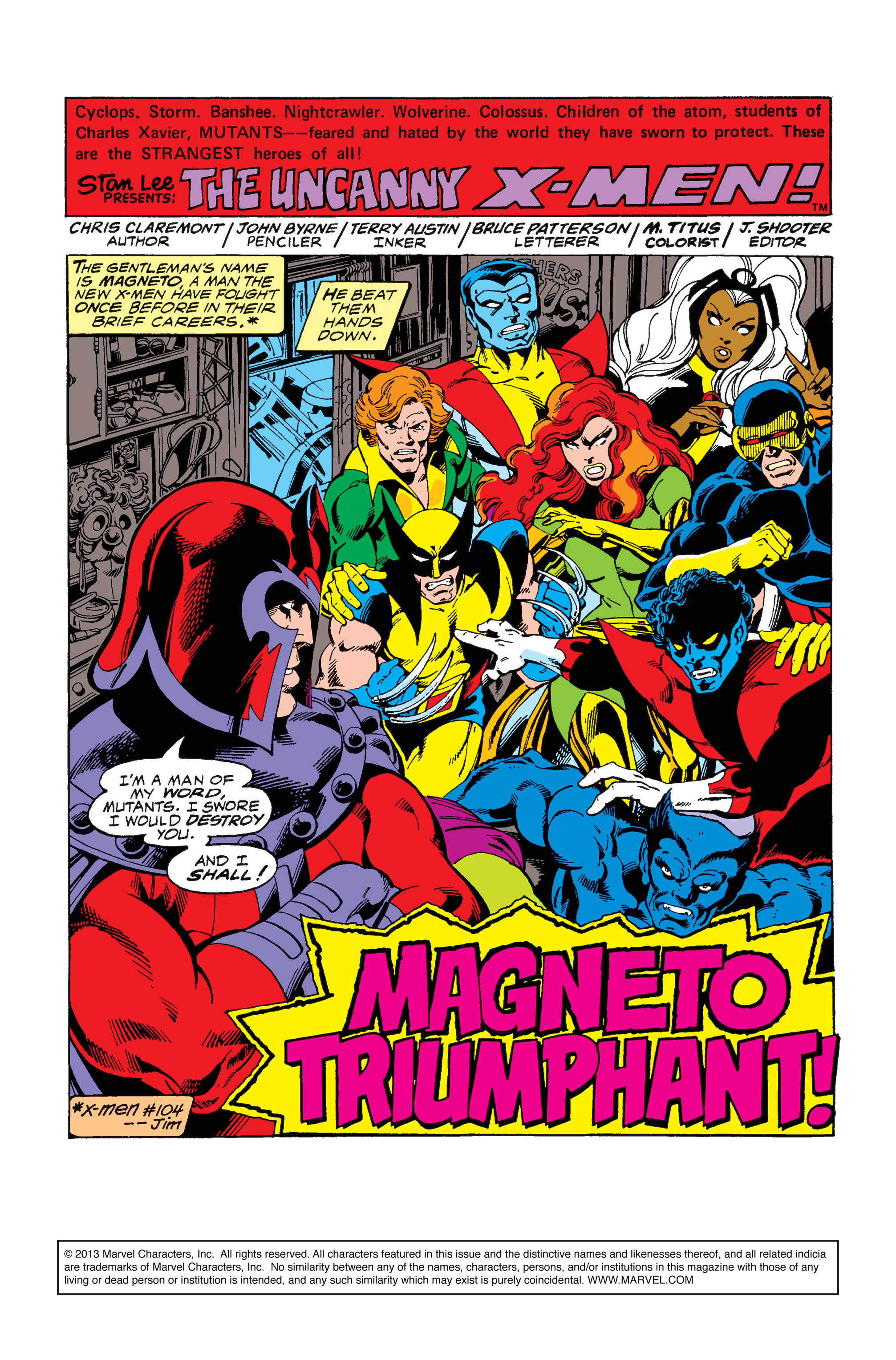 Uncanny X-Men (1963) 112 Page 1