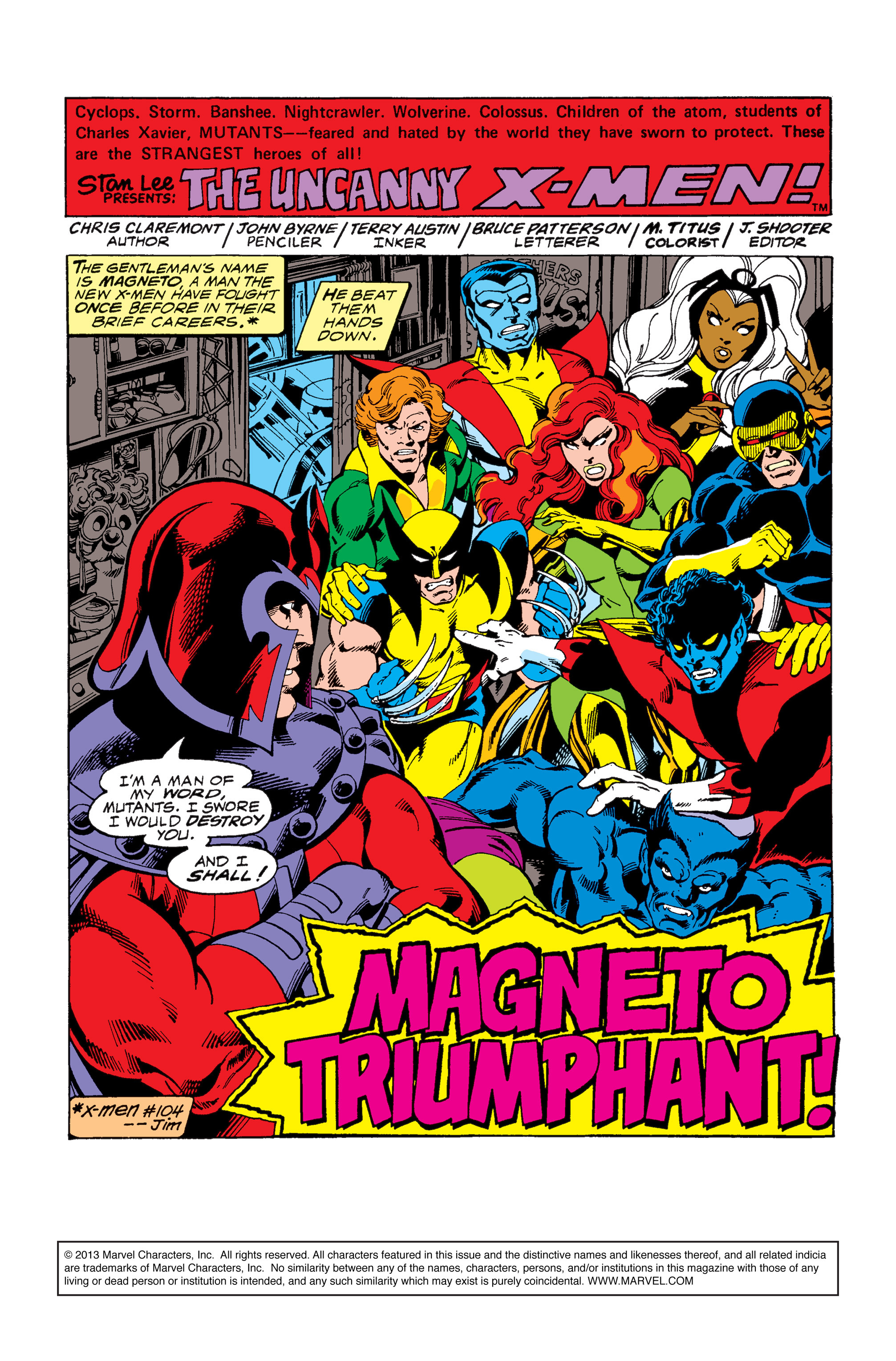 Read online Uncanny X-Men (1963) comic -  Issue #112 - 2