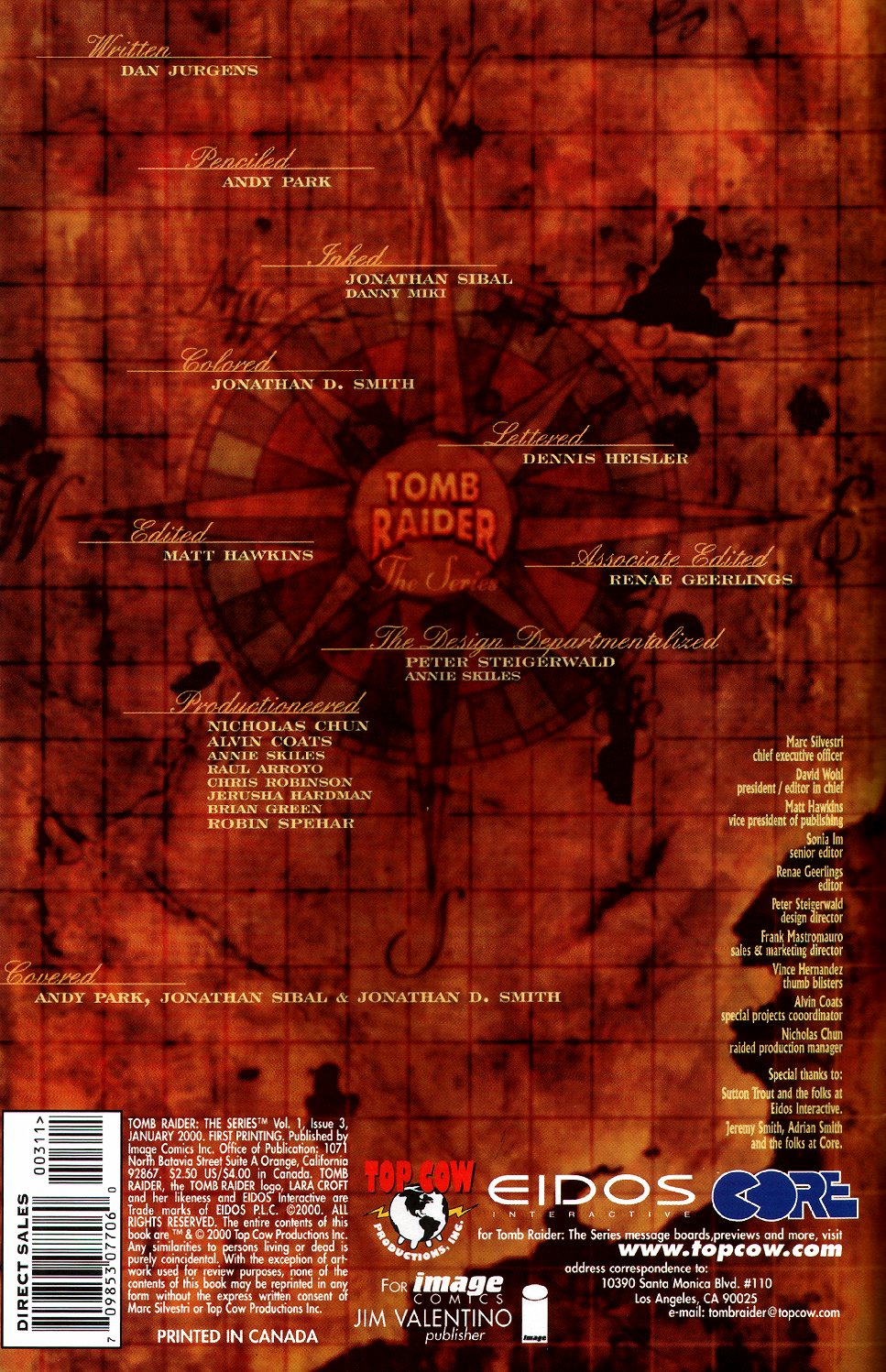 Read online Tomb Raider: The Series comic -  Issue #3 - 2