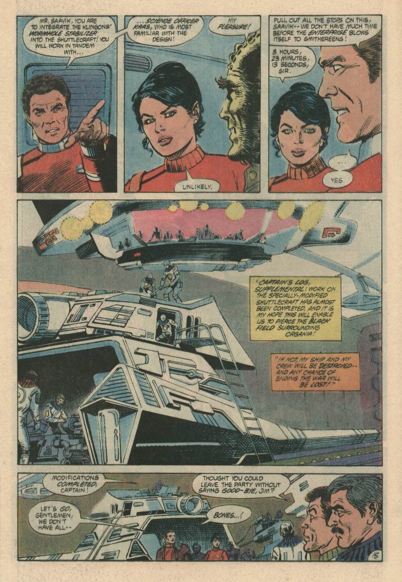 Read online Star Trek (1984) comic -  Issue #4 - 16