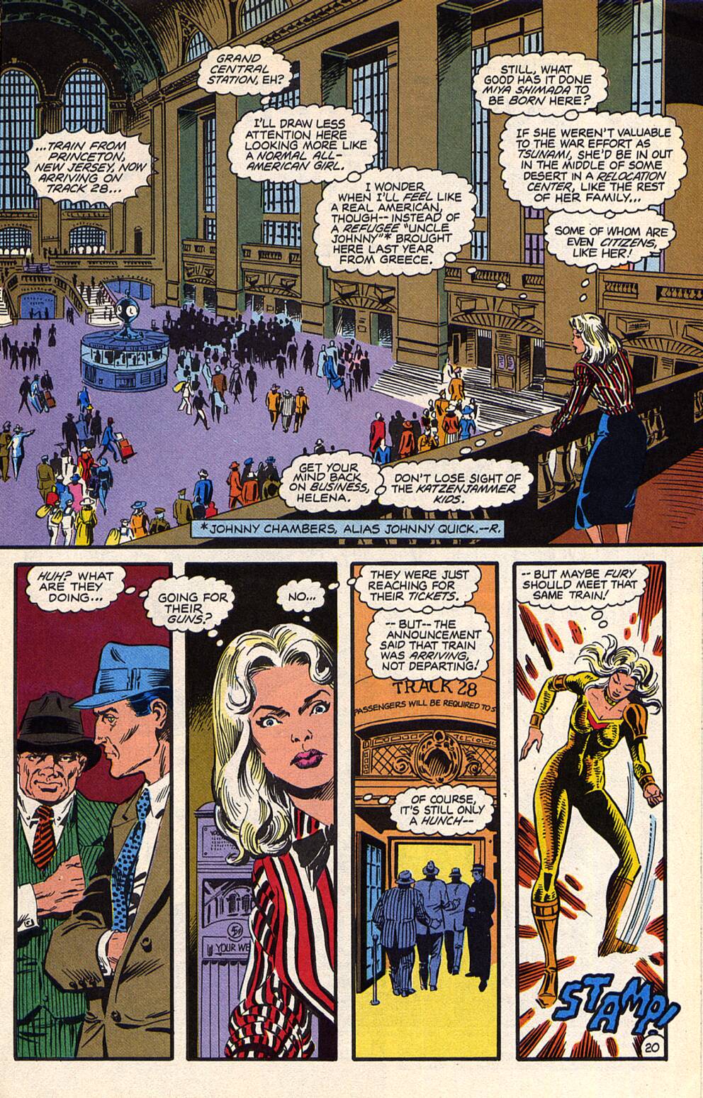 Read online Young All-Stars comic -  Issue #21 - 21