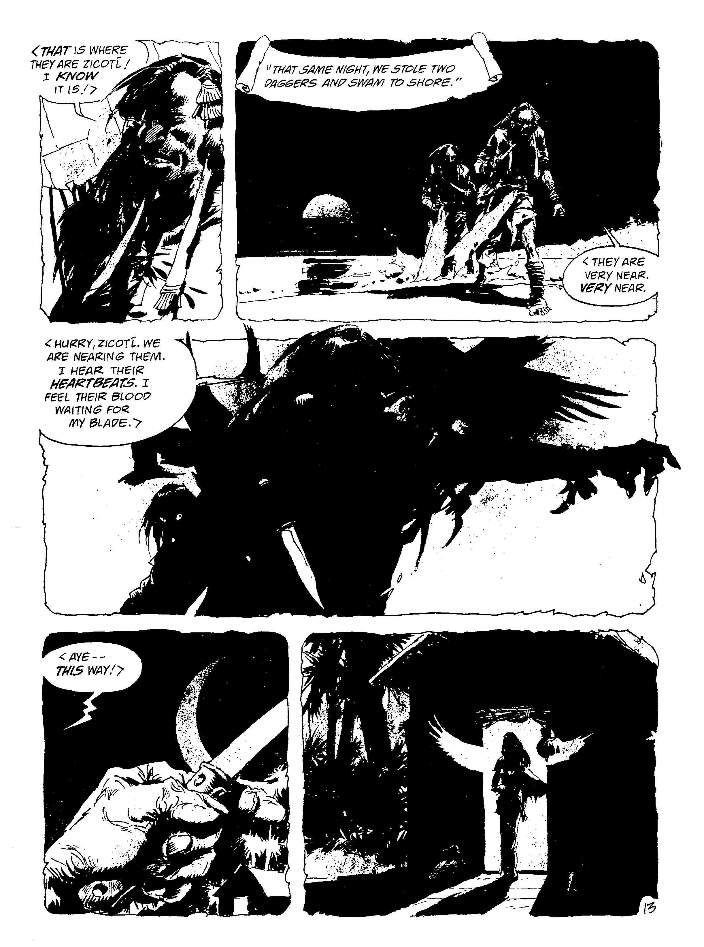 Read online Alvar Mayor: Death and Silver comic -  Issue # Full - 14