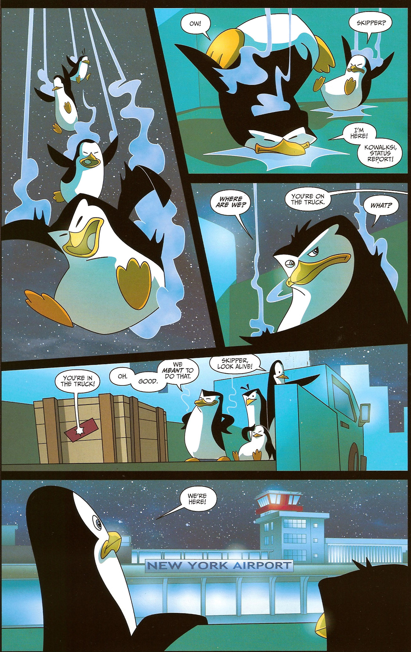 Read online Penguins of Madagascar comic -  Issue #1 - 20