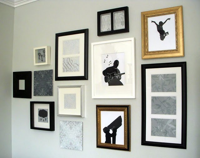 A few of my favorite things 62 Home Decor Silhouette Frames