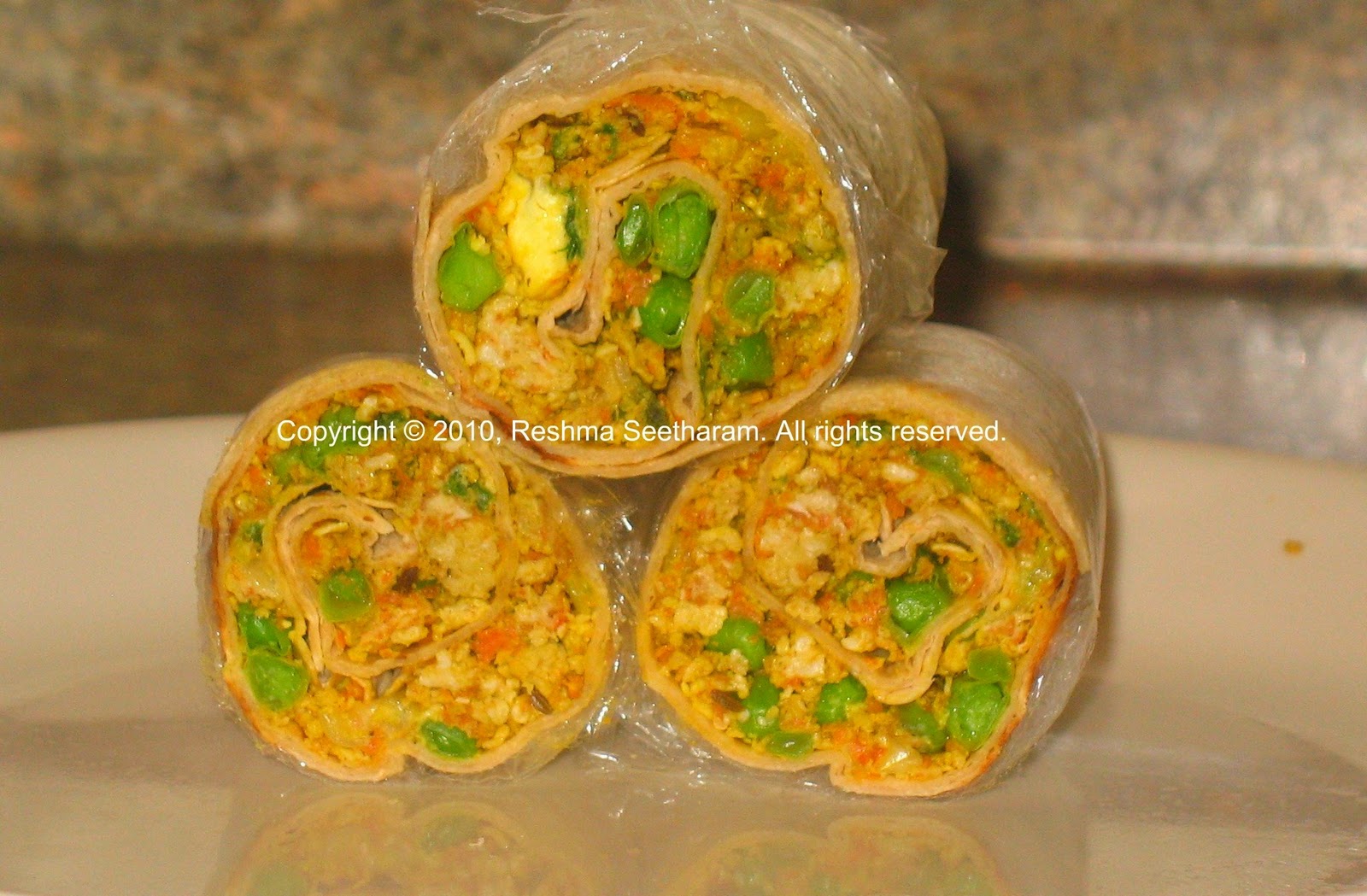 Making a closed wrap