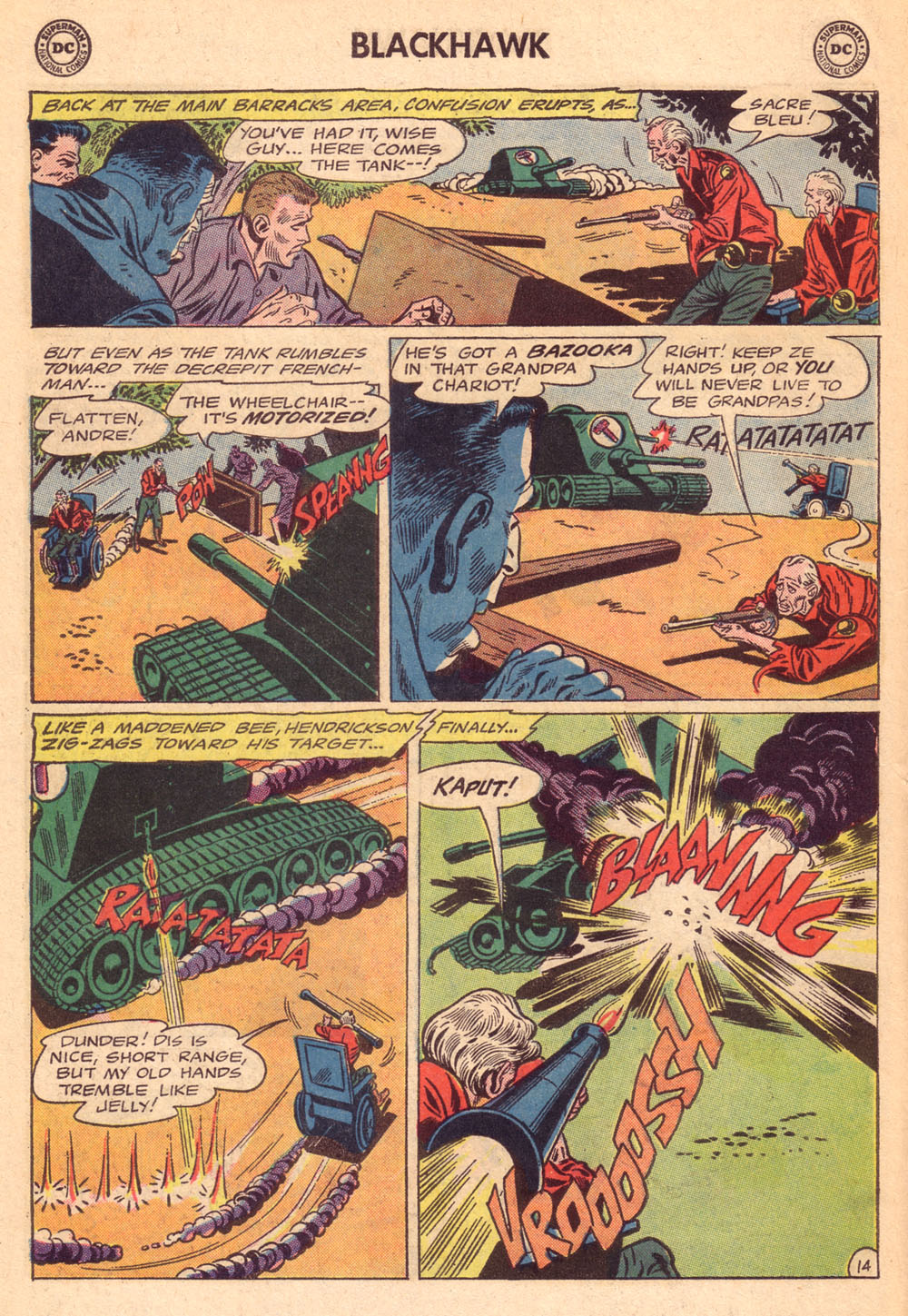 Read online Blackhawk (1957) comic -  Issue #202 - 19