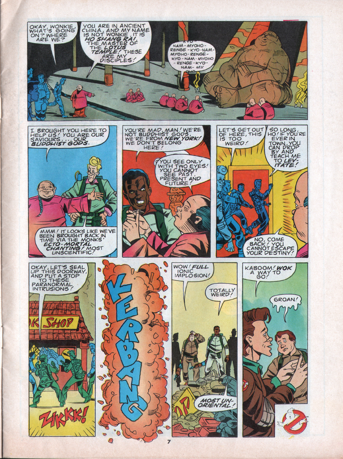 Read online The Real Ghostbusters comic -  Issue #57 - 7