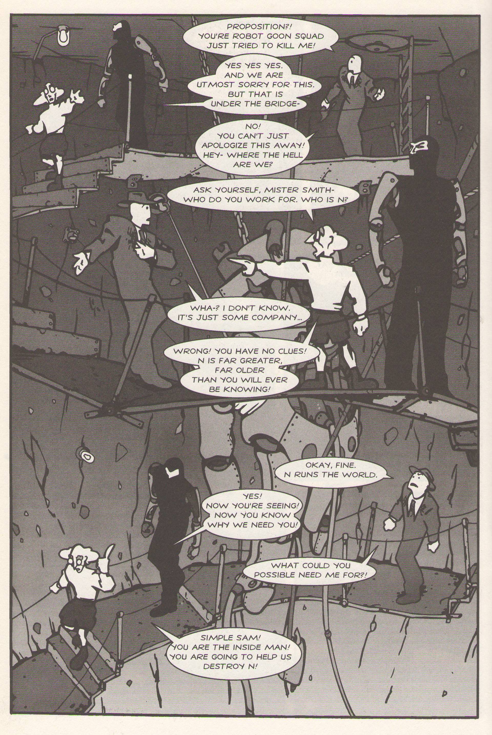 Read online Mister Blank comic -  Issue #2 - 16
