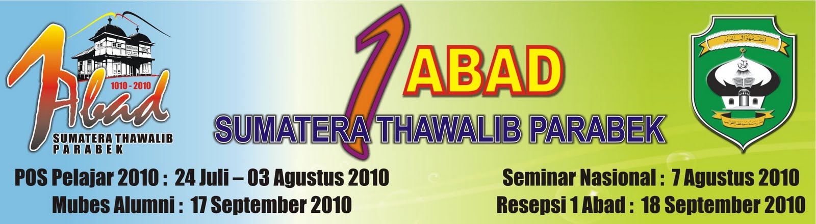 1Abad SumateraThawalib Parabek