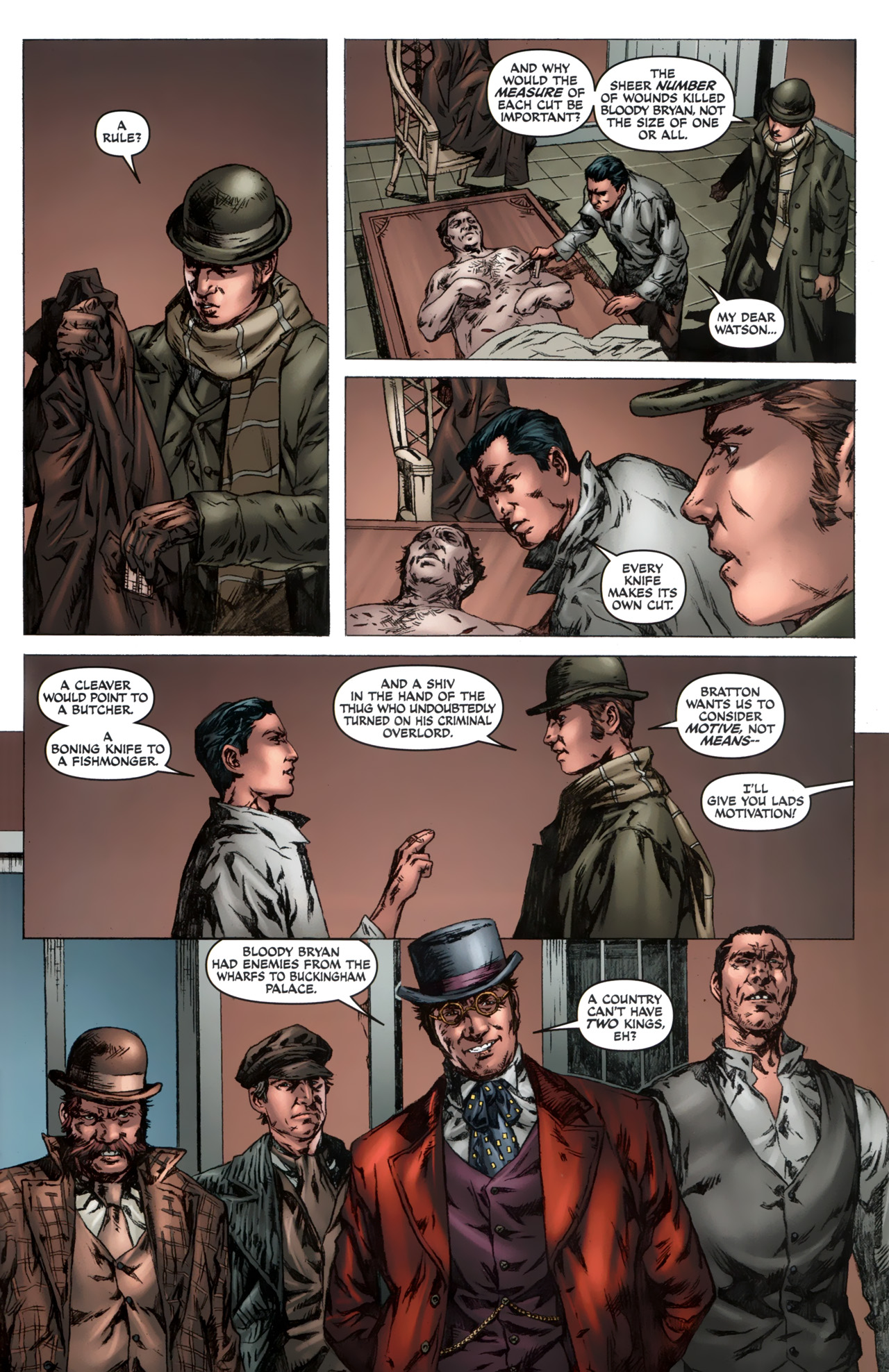 Read online Sherlock Holmes: Year One comic -  Issue #2 - 25